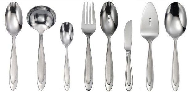 Oneida 8 Serving Pieces 18/10 Stainless   Your choice of 7 Patterns 