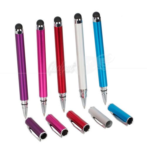 Metal Touch Stylus Pen Ink For iPad2 iPhone 4G iPod  