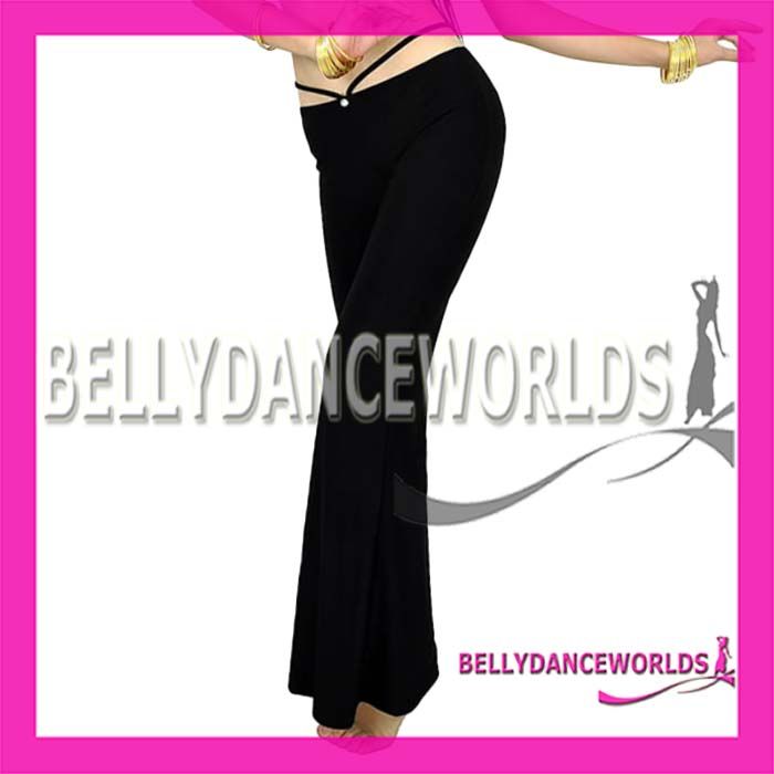 SEXY BELLY DANCE COSTUME FLARE LEG STRETCH PANTS 8COLOR  