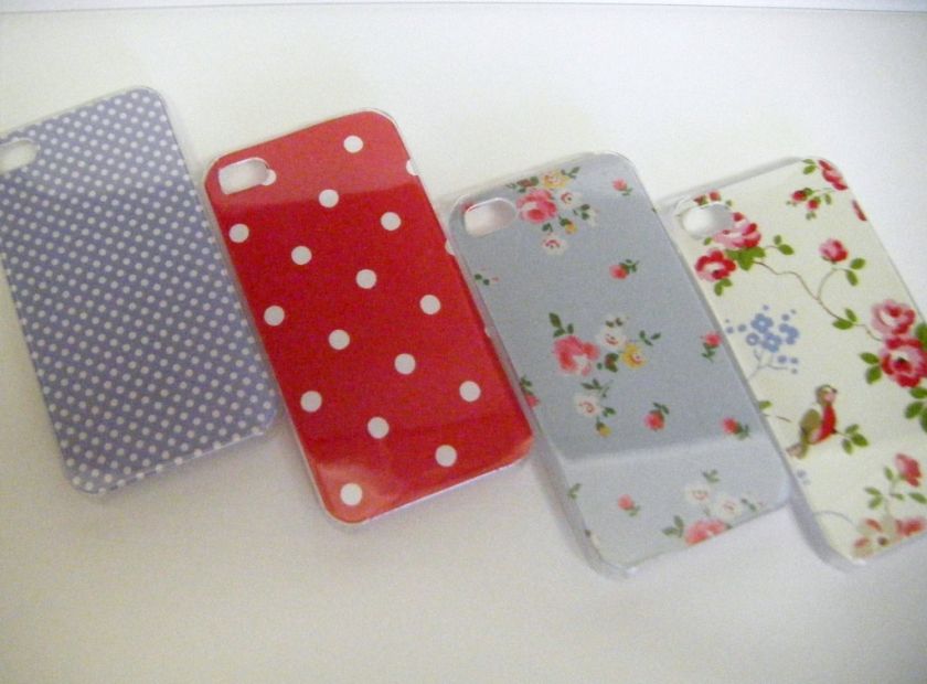 iPhone 4s Case/Cover/Skin Handcrafted Using Cath Kidston Prints Screen 