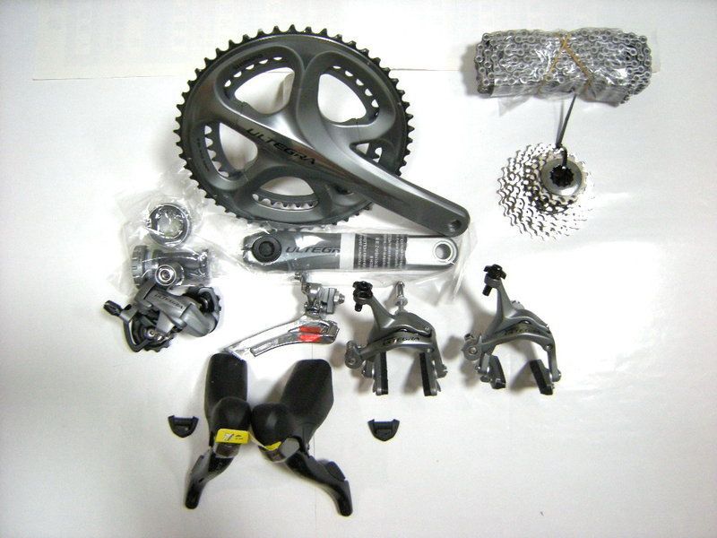 Shimano 2011 Ultegra 6700 10 Speed 52/39T 12 25T Group Set  