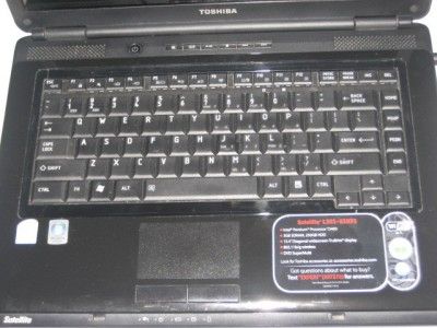 Broken Used for Parts Toshiba L305 S5933 Satellite Laptop Notebook Pre 