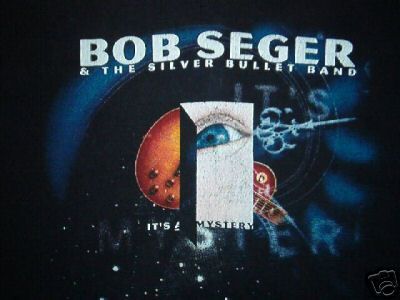 vintage BOB SEGER CONCERT SHIRT Its A Mystery LG  
